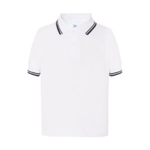 Polo enfant contrasté – vêtement enfant personnalisable