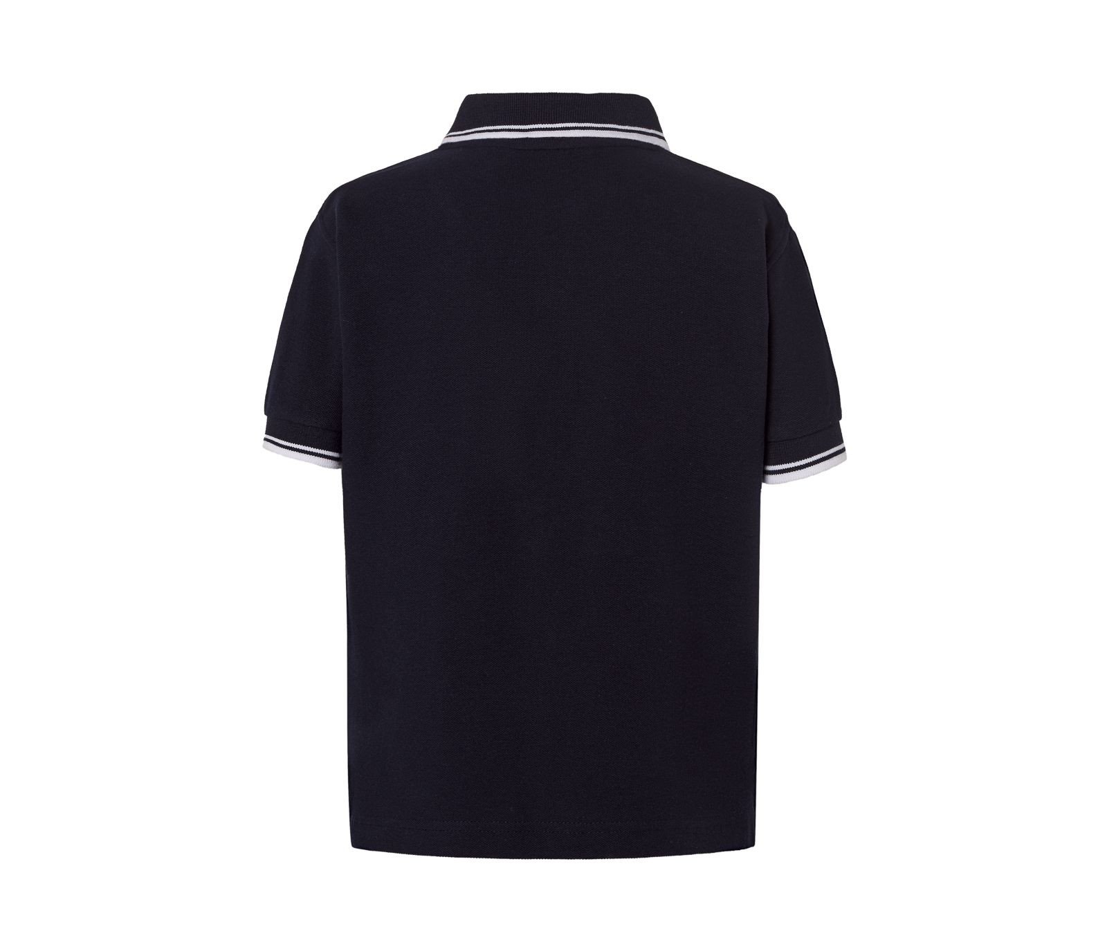 Polo enfant contrasté