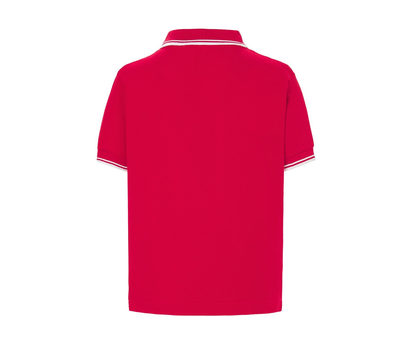Polo enfant contrasté