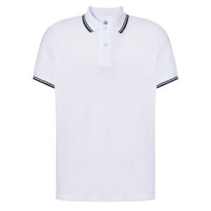 Polo homme contrasté – polo personnalisé