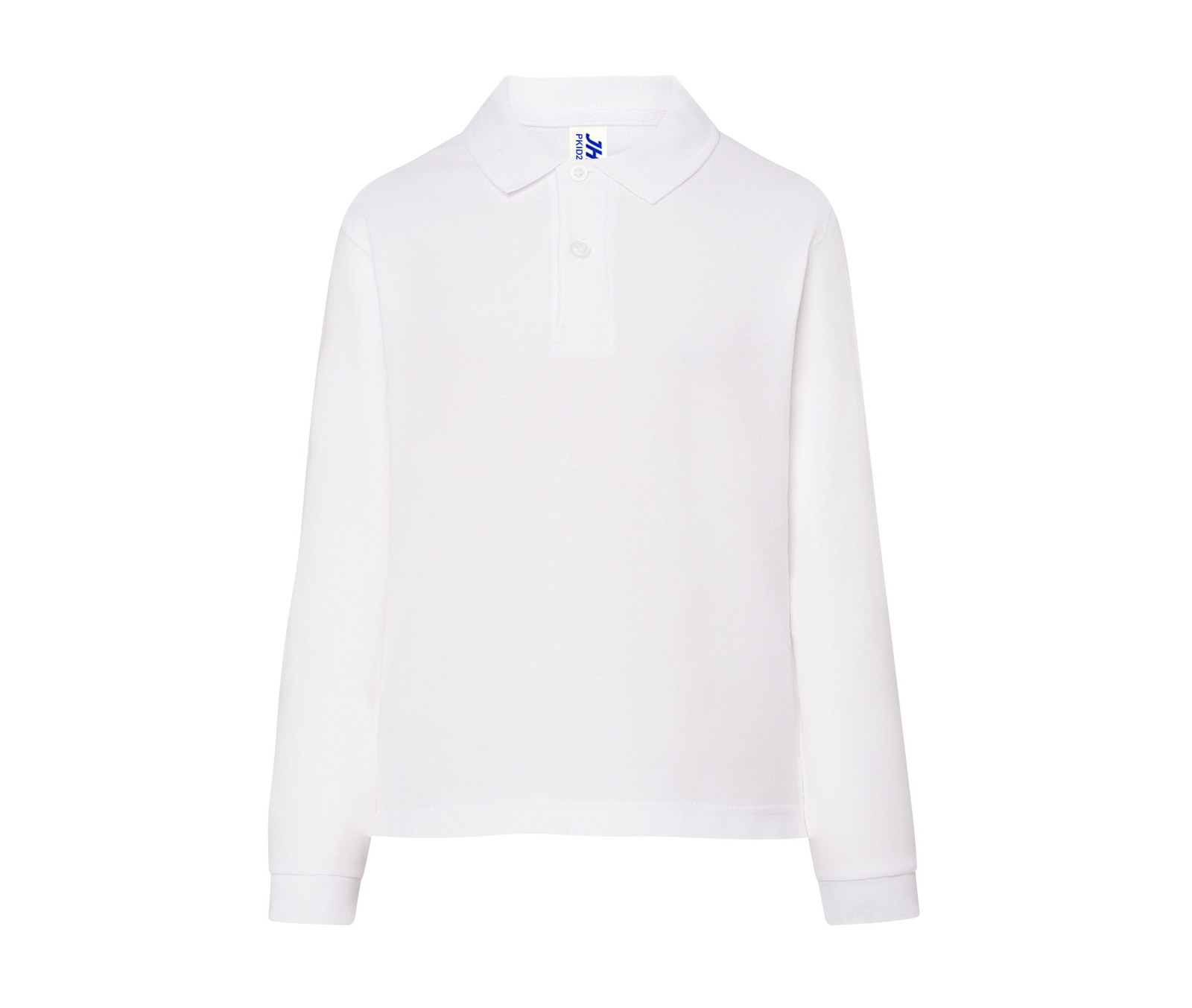Polo piqué enfant manches longues – vêtement enfant personnalisable