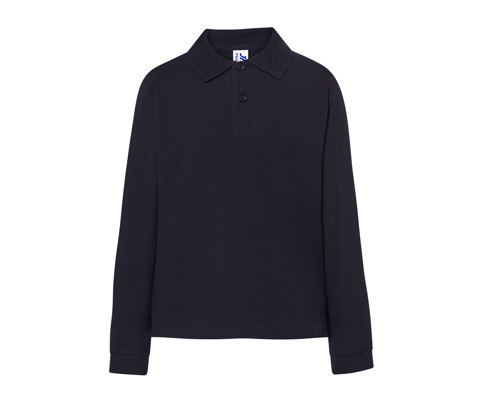 Polo piqué enfant manches longues