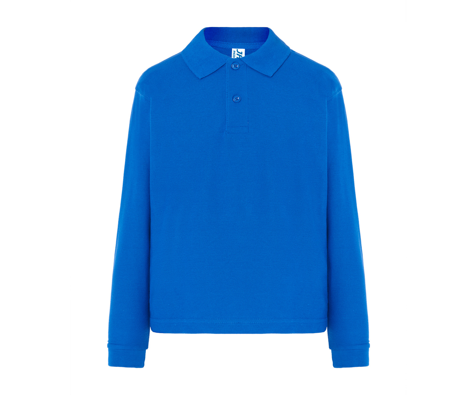 Polo piqué enfant manches longues