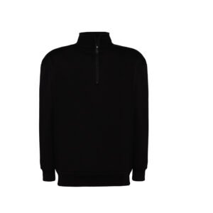 Sweat col zippé