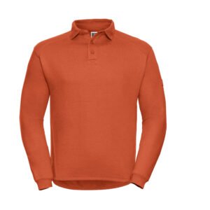 Sweat col polo lavable à 60°