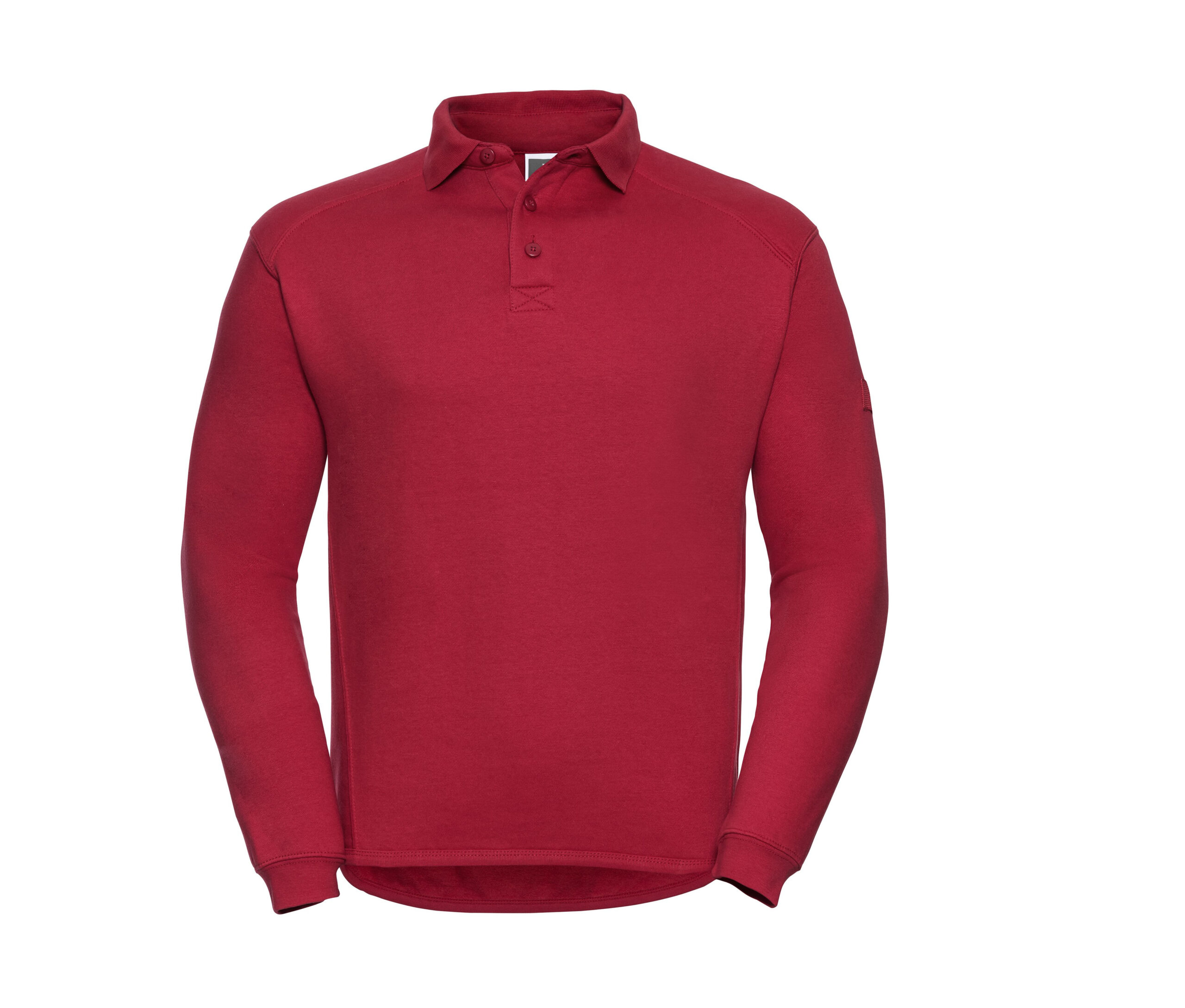Sweat col polo lavable à 60°