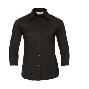Chemise stretch manches 3/4 femme
