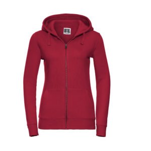 Sweat zippé femme capuche