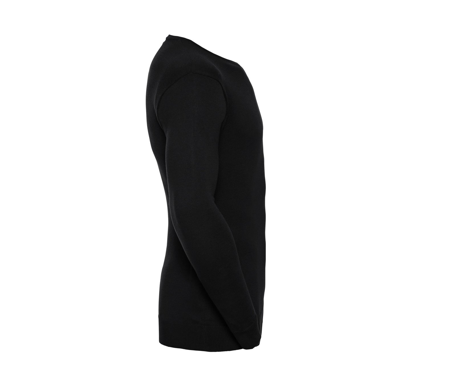 Pull col V homme