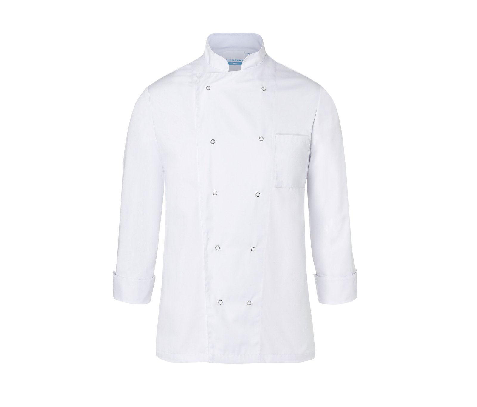 Veste de cuisinier unisexe – tenue professionnelle personnalisée