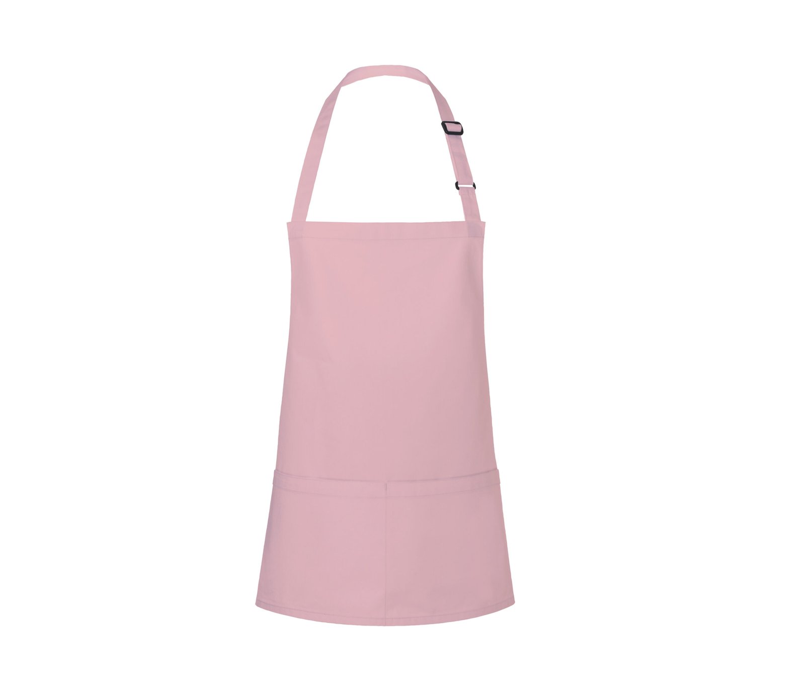 Tablier à bavette court avec boucle et poche