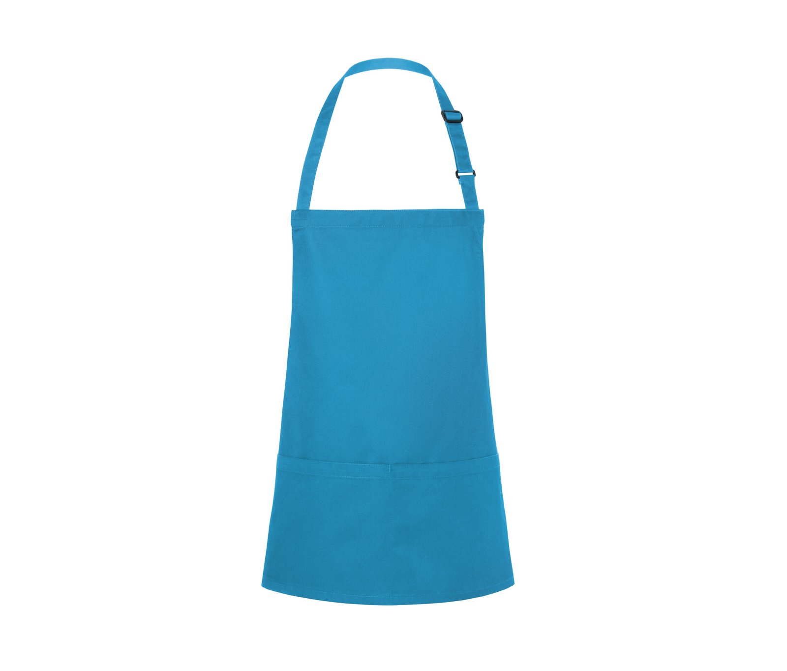 Tablier à bavette court avec boucle et poche