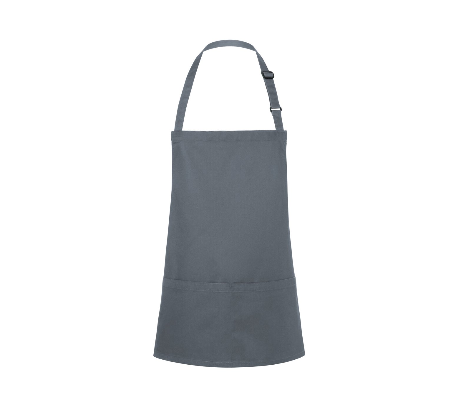 Tablier à bavette court avec boucle et poche