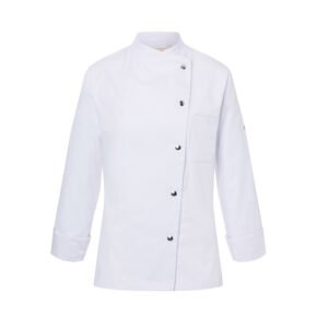 Veste de cuisine femme Larissa – tenue professionnelle personnalisée