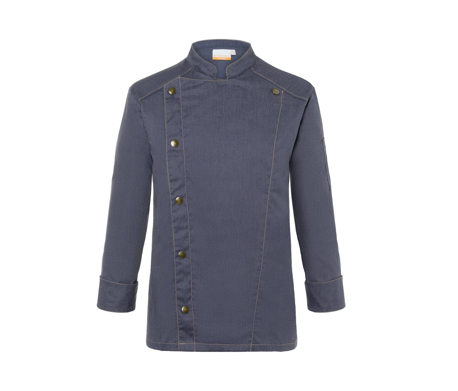 Veste de cuisine Jeans-Style – tenue professionnelle personnalisée