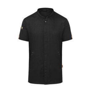 Veste de cuisiner manches courtes écoresponsable