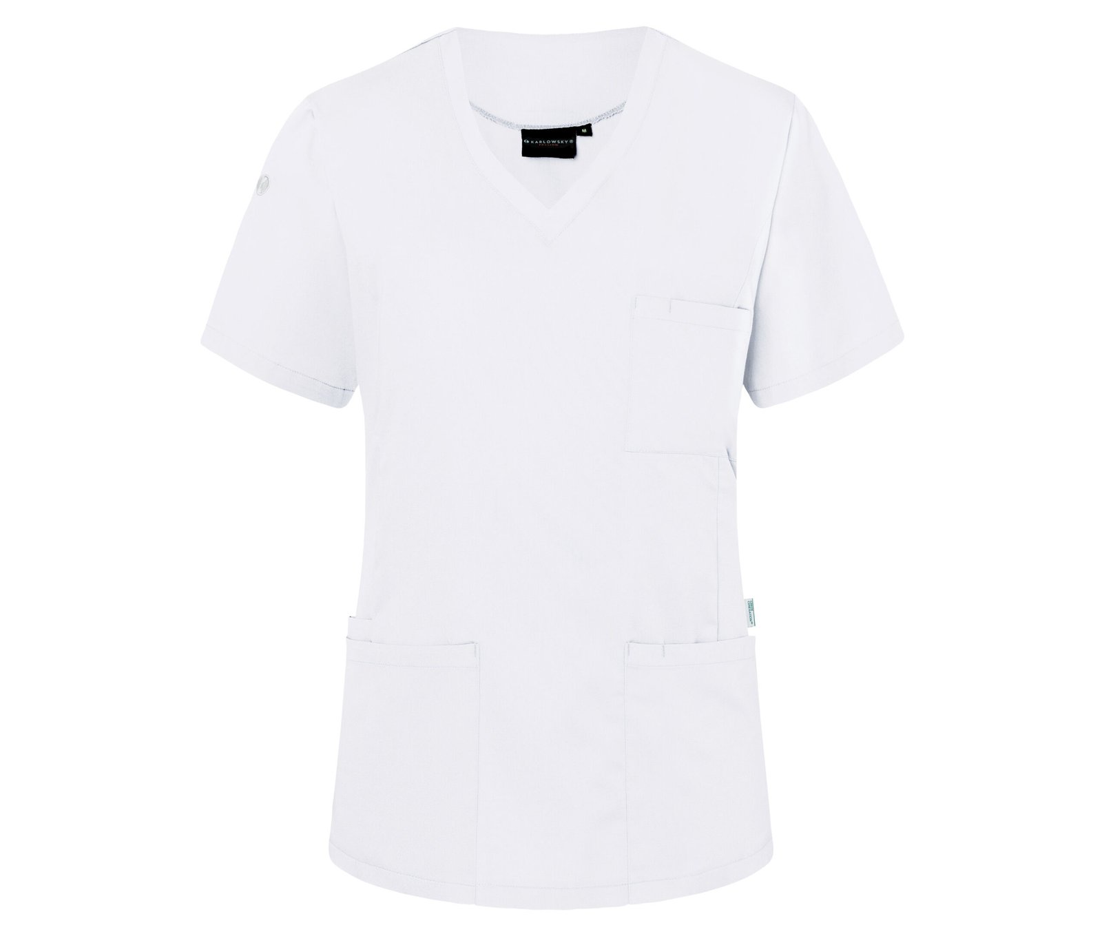 Tunique manches courtes femme – tenue professionnelle personnalisée