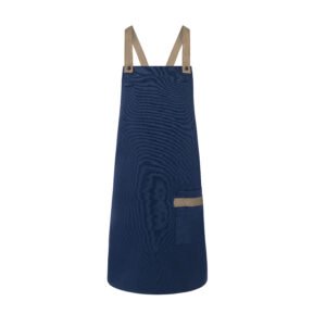 Tablier à bavette Urban-Look avec bretelles croisées et poche