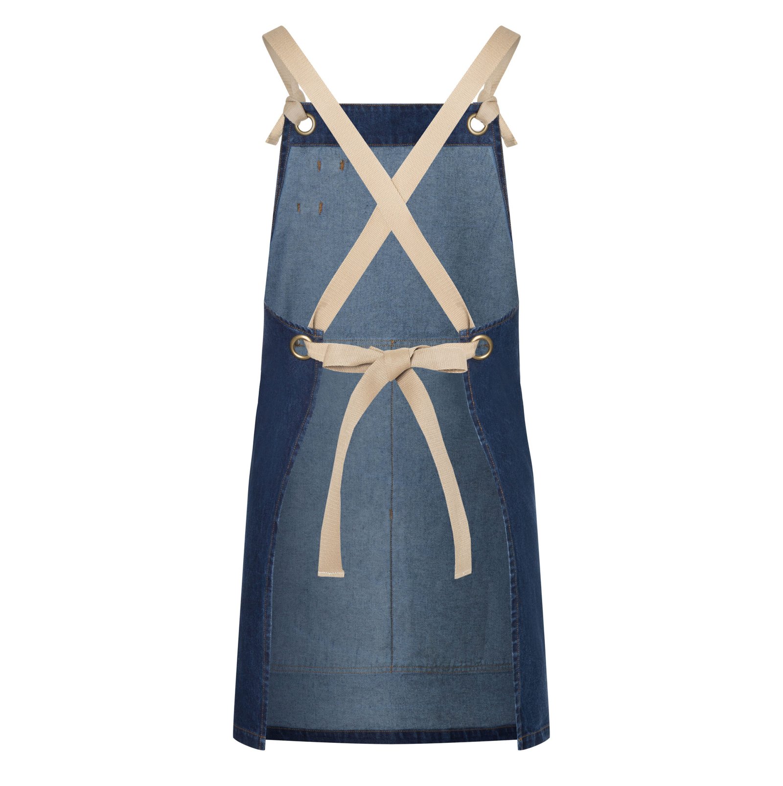 Tablier à bavette denim style urbain