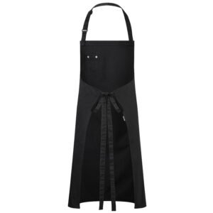 Tablier à bavette avec poches