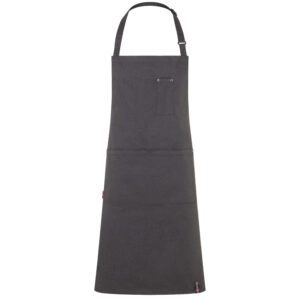Tablier à bavette style jean