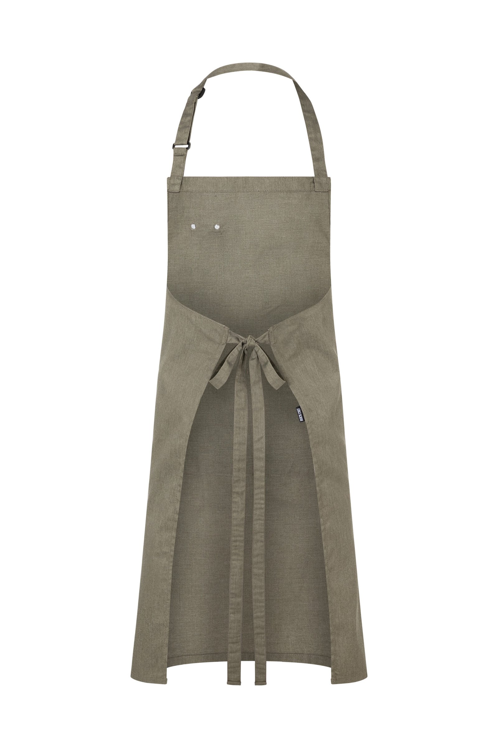 Tablier à bavette style jean