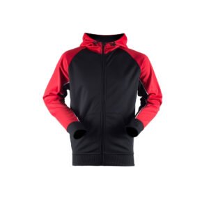 Sweat capuche contrasté