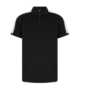 Polo stretch contrasté enfant