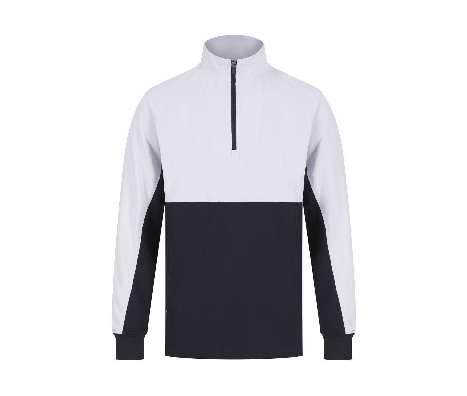 Sweat de sport col zippé – textile sportif personnalisé