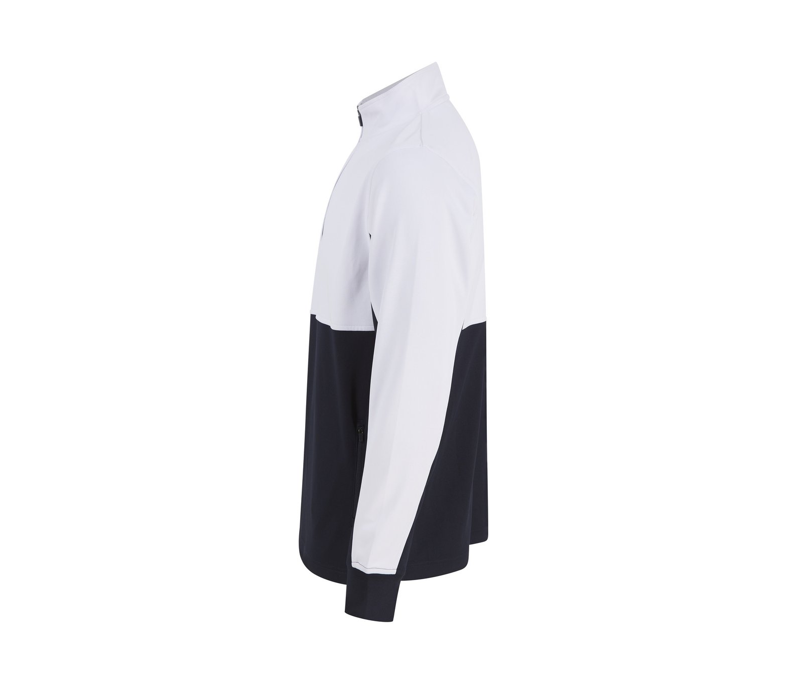 Sweat de sport col zippé