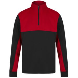 Sweat de sport col zippé