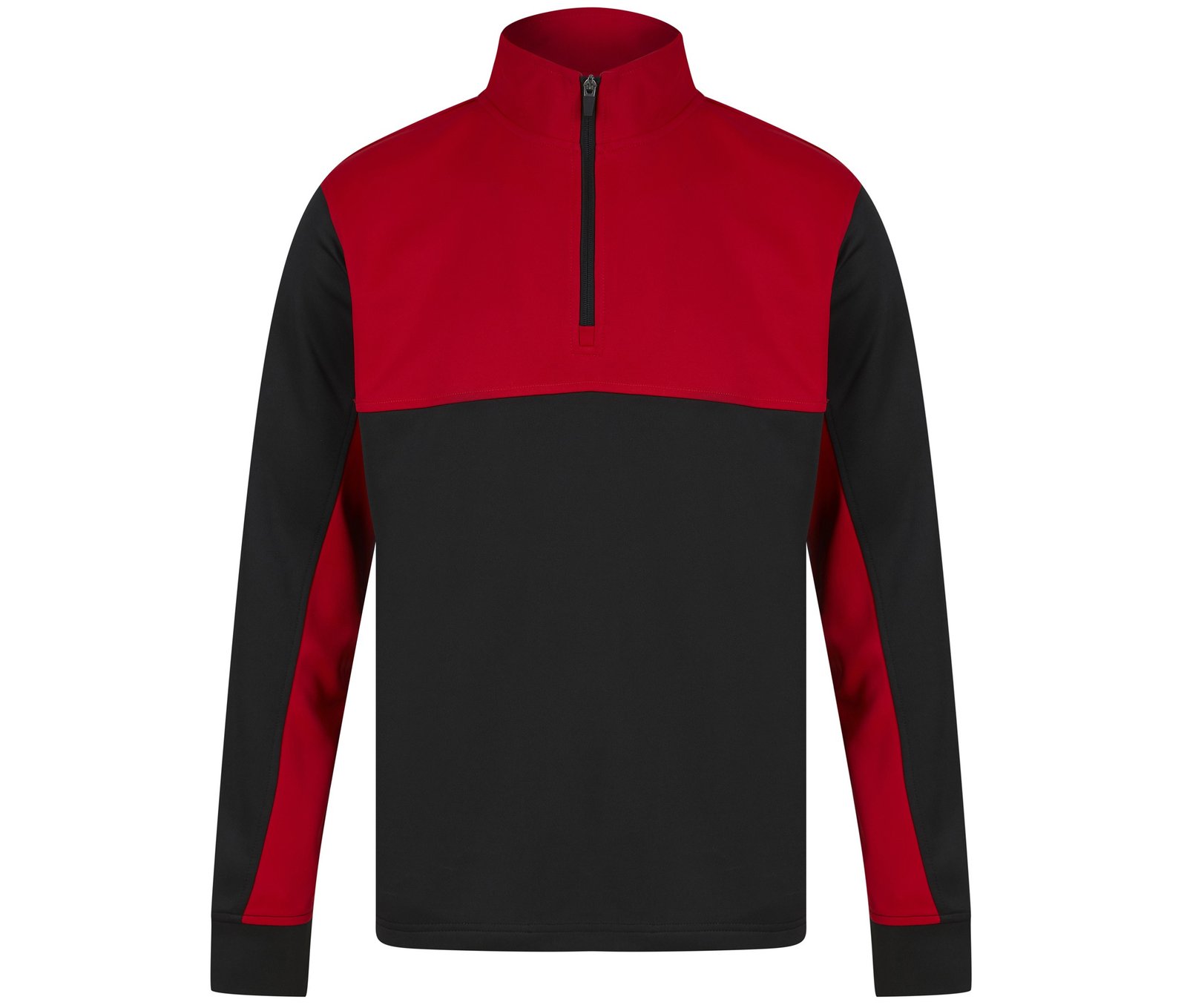 Sweat de sport col zippé