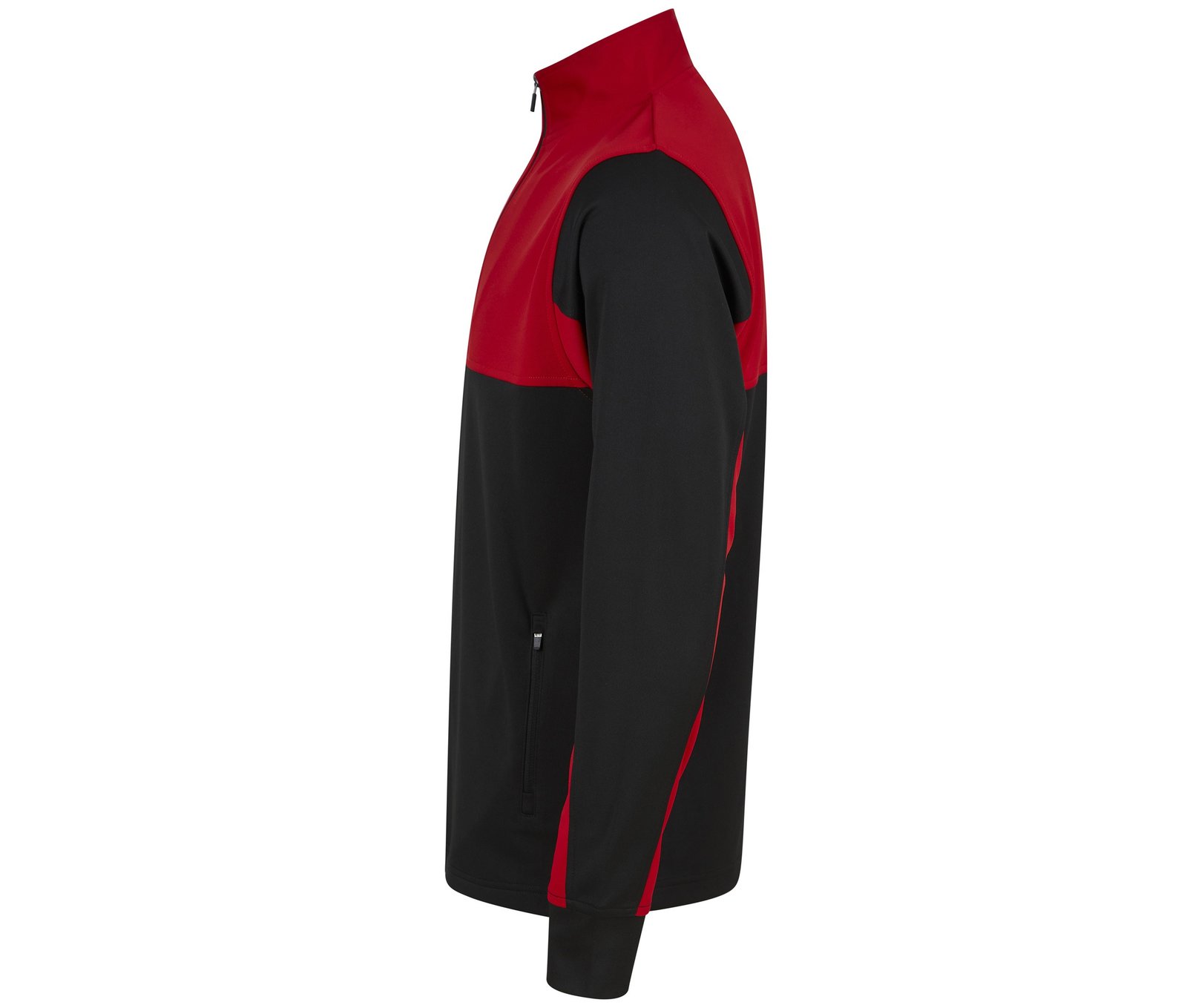 Sweat de sport col zippé