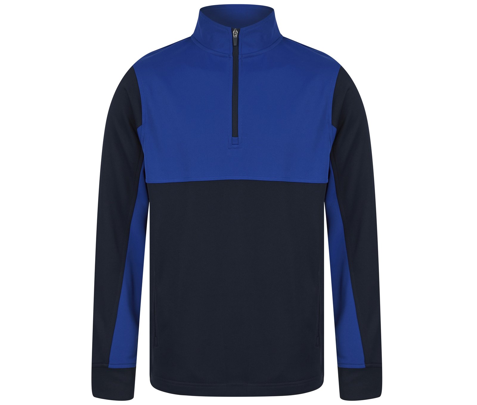 Sweat de sport col zippé