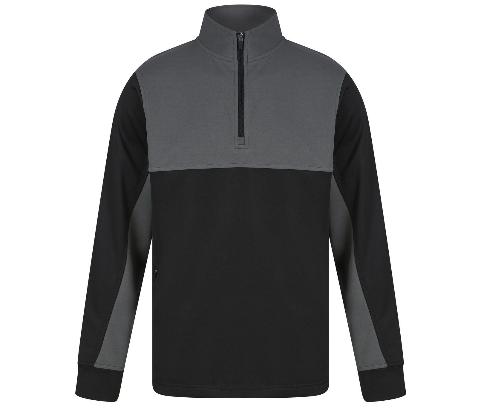 Sweat de sport col zippé