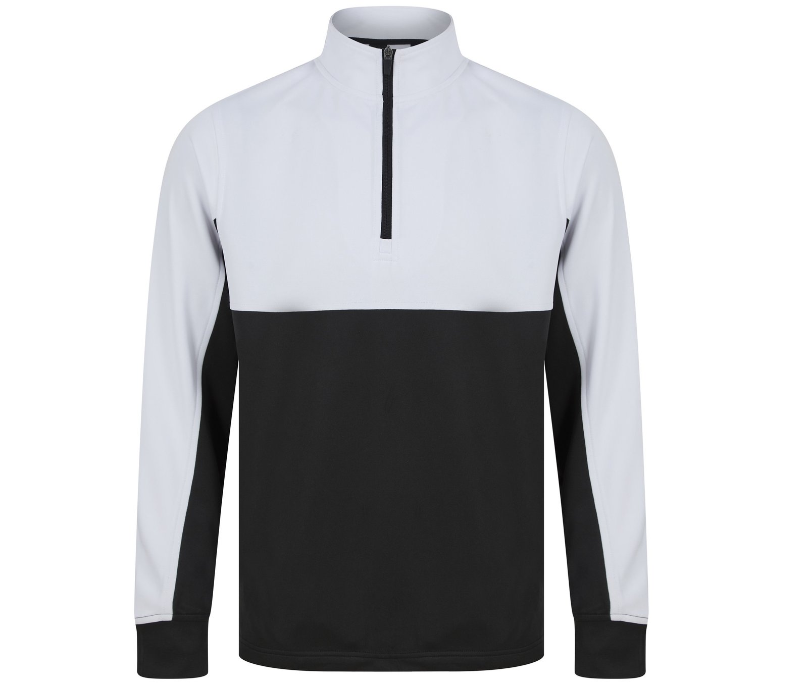 Sweat de sport col zippé