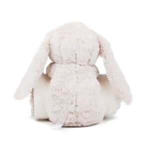 Peluche lapin avec couverture