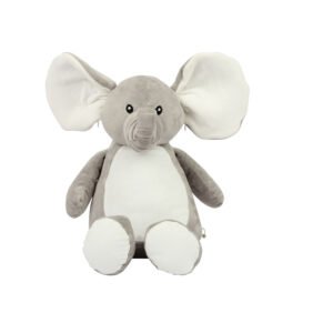 Éléphant en peluche – vêtement enfant personnalisable