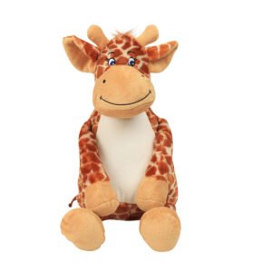 Peluche girafe – vêtement enfant personnalisable
