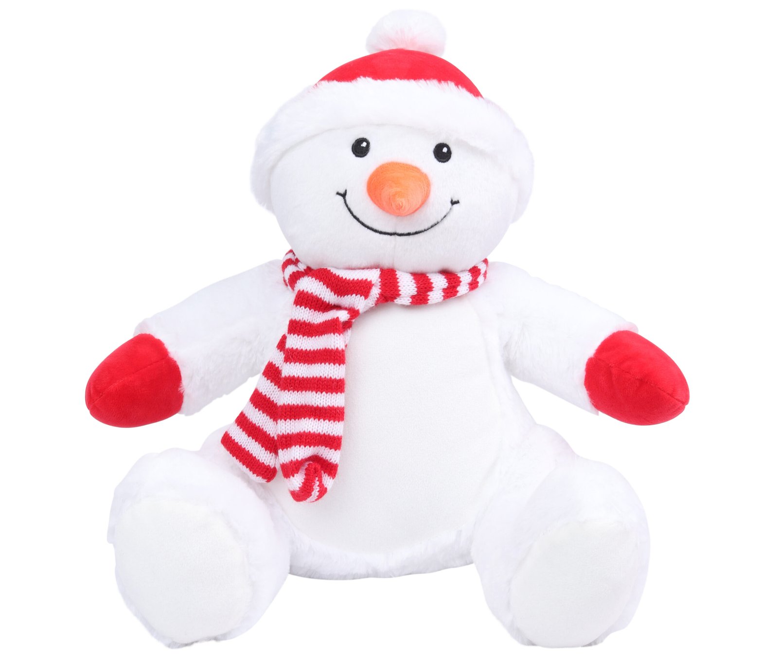 Peluche bonhomme de neige – vêtement enfant personnalisable