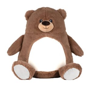 Peluche ours brun – vêtement enfant personnalisable