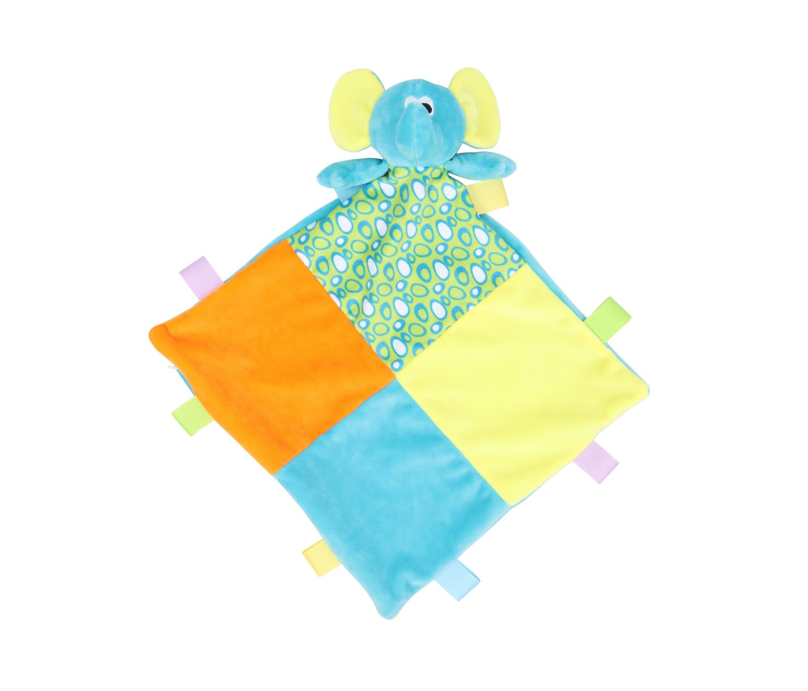 Doudou avec hochet – vêtement enfant personnalisable