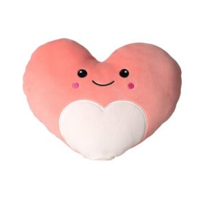 Cœur en peluche – vêtement enfant personnalisable