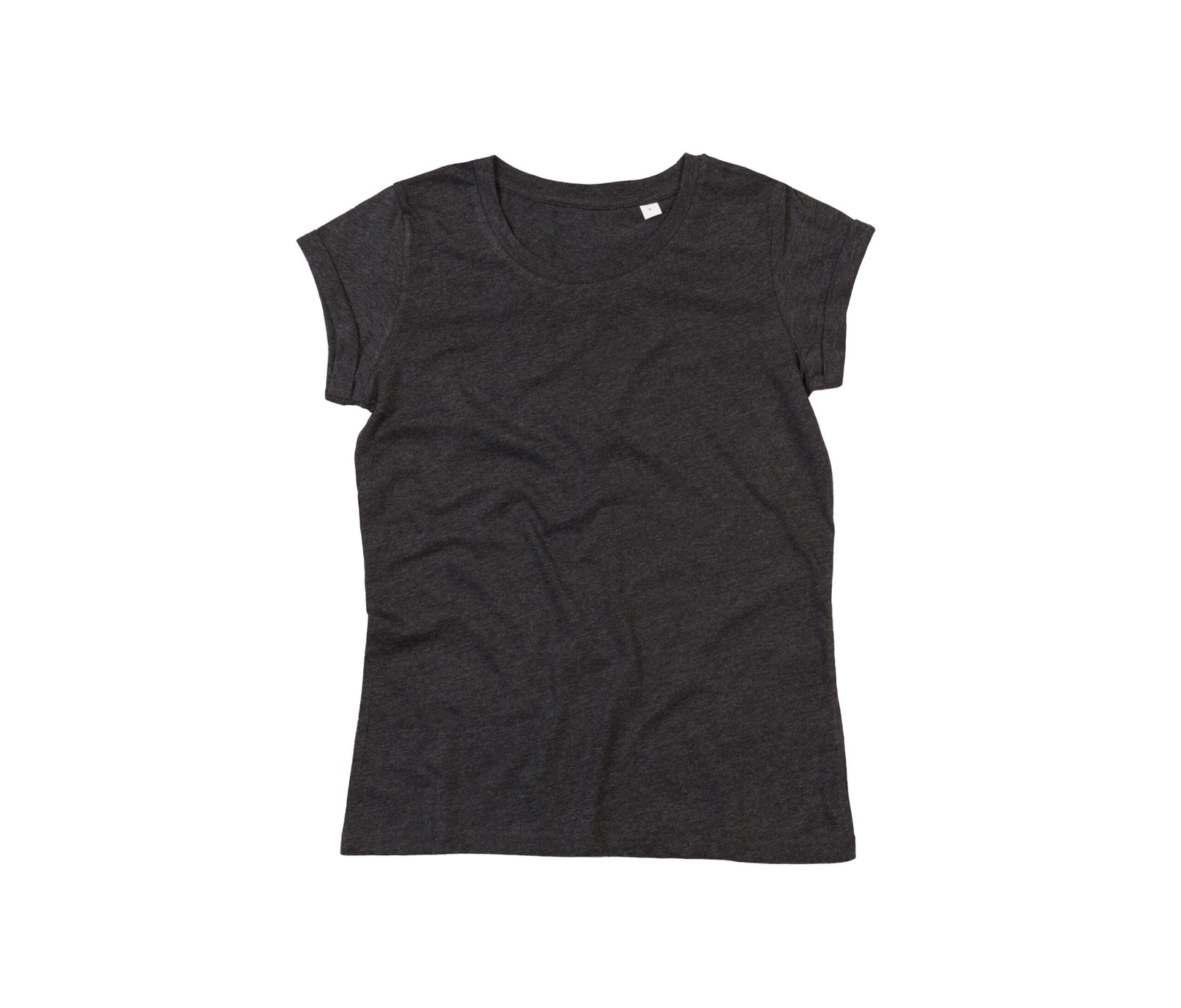 Tee-shirt femme manches roulées