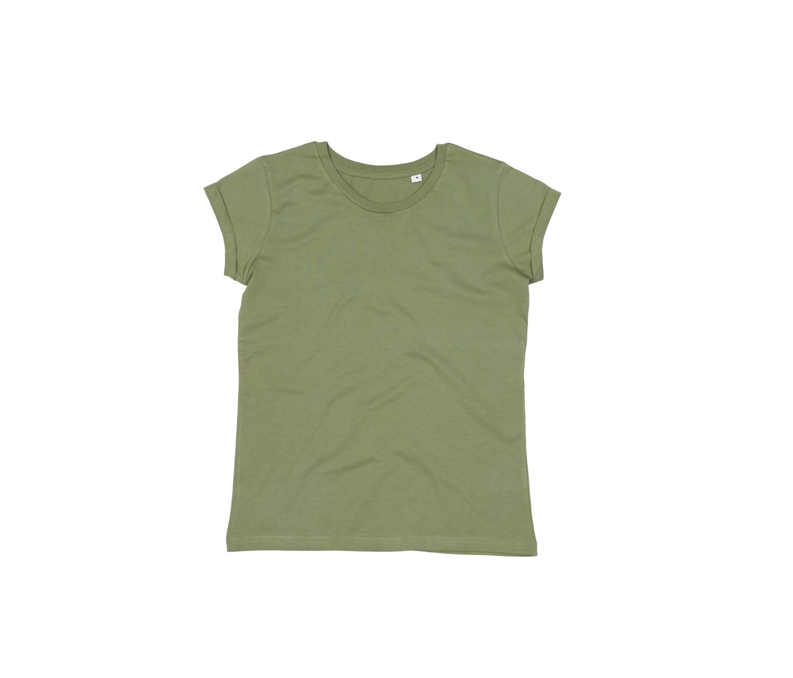 Tee-shirt femme manches roulées