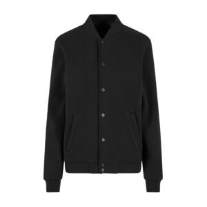 Veste de baseball unie – sweat personnalisé