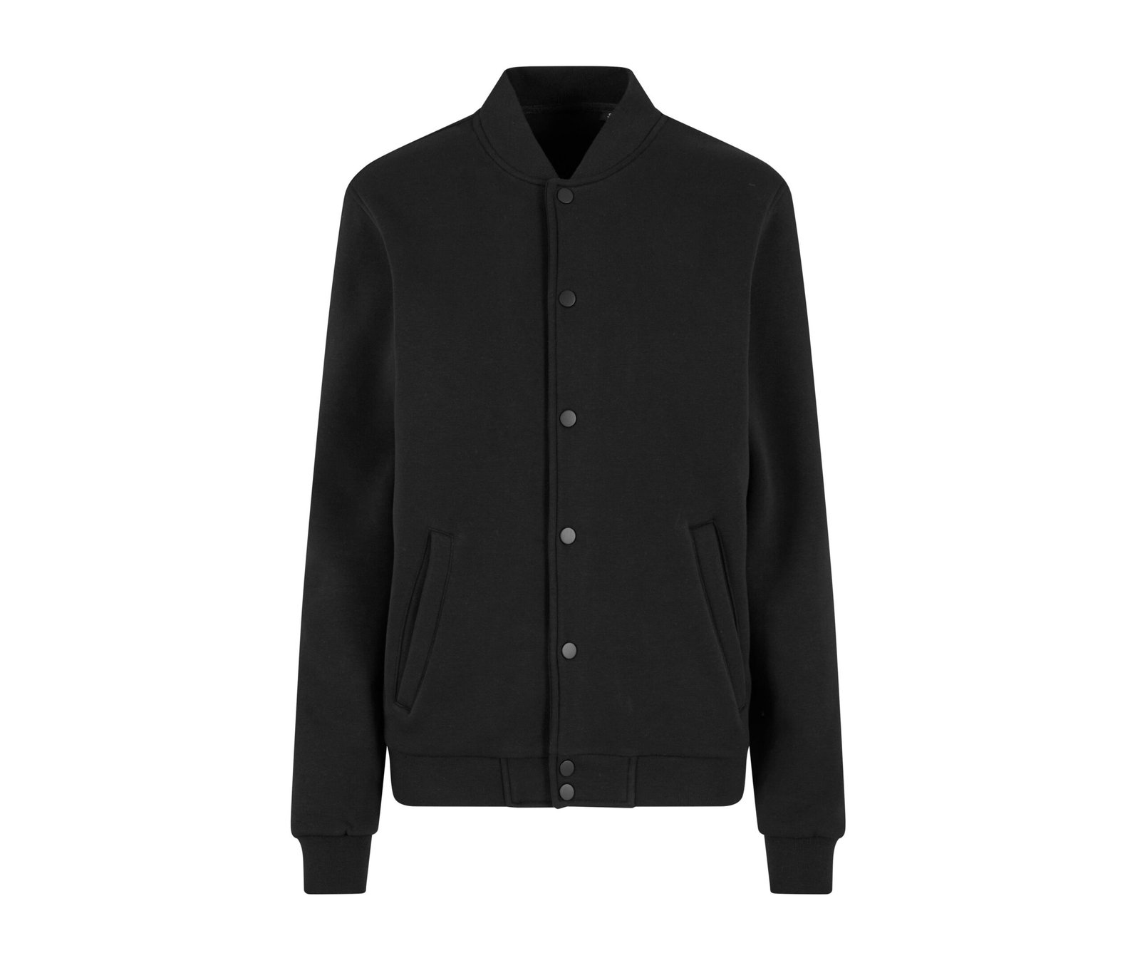 Veste de baseball unie – sweat personnalisé