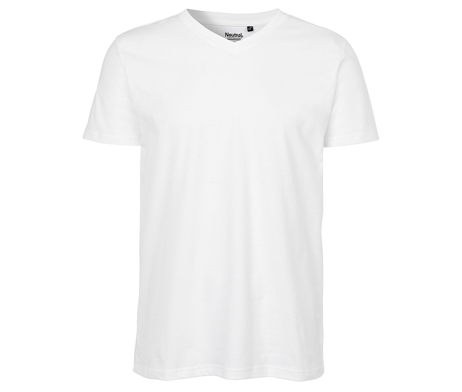 Tee-shirt homme col V – t-shirt personnalisé