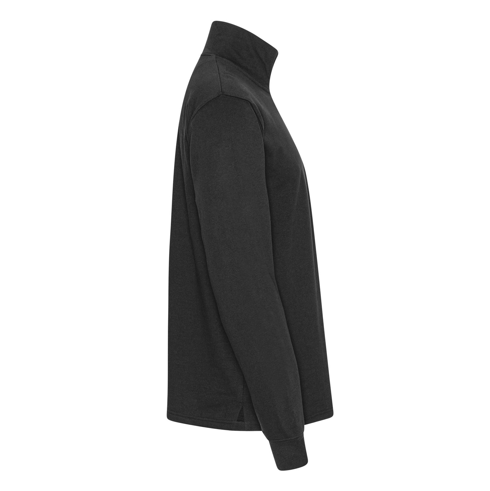 Sweat col zippé unisexe