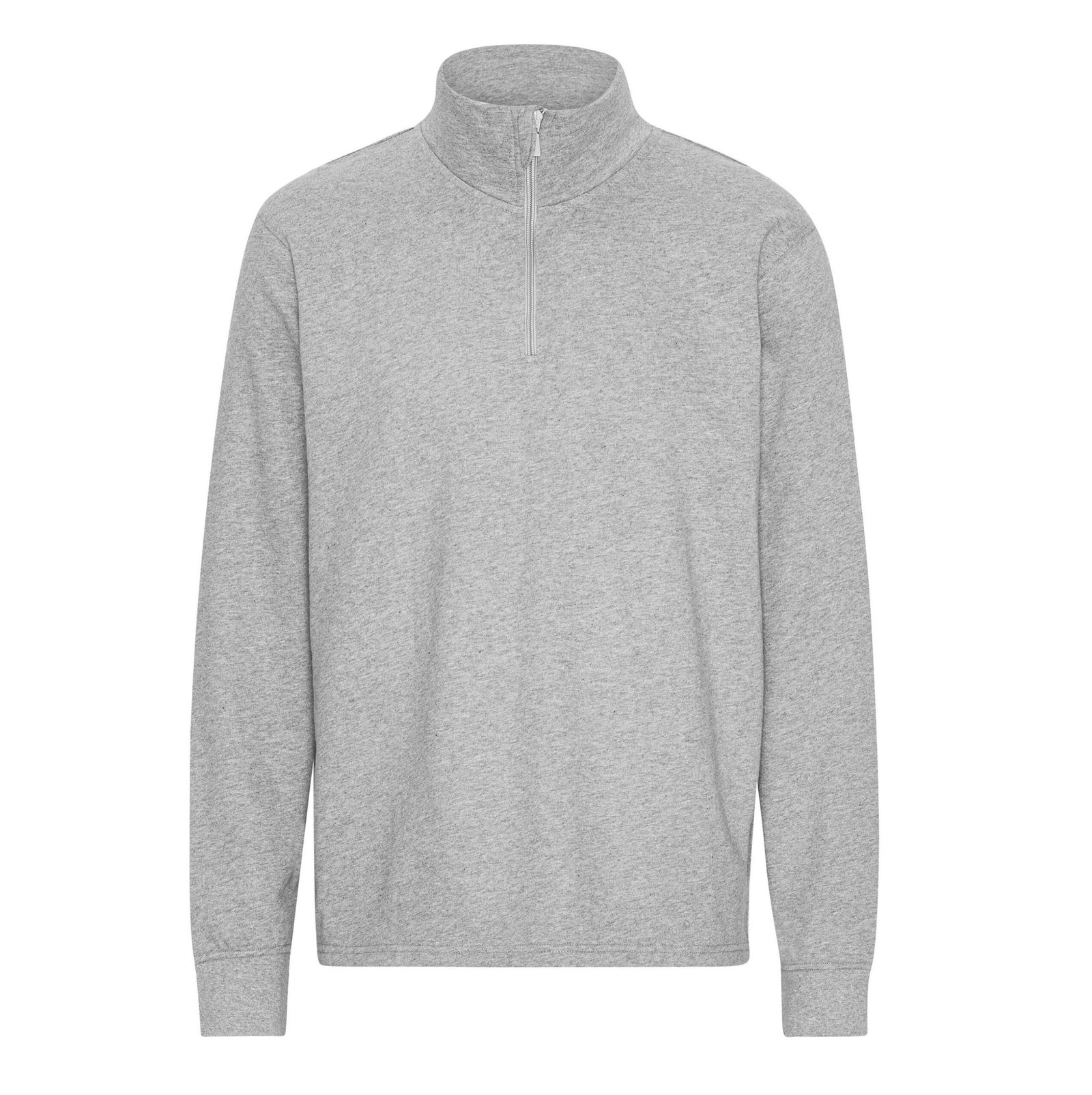 Sweat col zippé unisexe